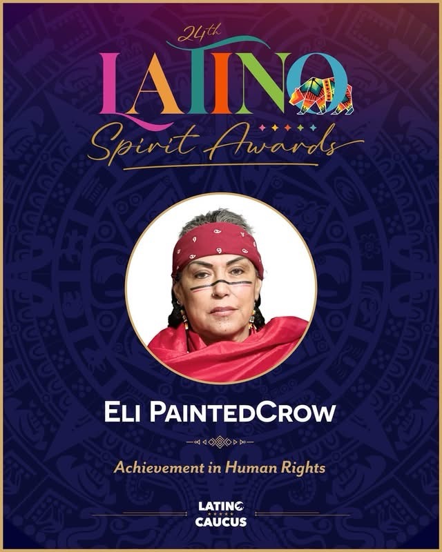 Latino Caucus Eli Painted Crow 